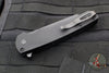 Protech Malibu Flipper- Reverse Tanto- Black Textured Handle- Black DLC Plain Edge 5206