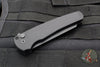 Protech Malibu Flipper- Reverse Tanto- Black Textured Handle- Black DLC Plain Edge 5206