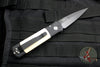 Protech Godson "Tuxedo" Out The Side Auto (OTS)- Black Handle- Ivory Micarta Inlays- Black Blade 752
