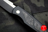 Protech Harkins ATAC D/A Dual Action Out The Side (OTS) Auto Hidden Blade Release Knife Black Body Black Two-Tone Blade