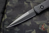 Protech Godfather Operator Out The Side (OTS) Knife- Black Handle- Black Blade & HW- Tritium Inlaid Button 921-OPERATOR