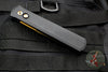 Protech Godfather Out The Side (OTS) Knife- Black Handle and Rose Gold Finished Blade 921-RG