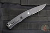 Protech Magic "Whiskers" Tuxedo Black W/ White Micarta Inlay Out The Side (OTS) Auto Hidden Bolster Release Knife Black Blade BR-1.52