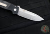Protech Terzuola ATCF Out The Side (OTS) Auto Knife- Black Handle with Fat Carbon Dark Matter Inlays- Stonewash Magnacut Steel Blade BT2731