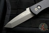 Protech Emerson CQC7 Tanto Out The Side Auto (OTS) Black Handle Bead Blast Blade E7T01