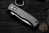 Protech Emerson CQC7 Tanto Out The Side Auto (OTS) Black Handle Bead Blast Blade E7T01
