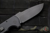 Protech Les George Rockeye Out The Side (OTS) Auto- Operator- Black Handle- Sterile Black Blade- Tritium Button LG303-Operator