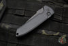 Protech Les George Rockeye Out The Side (OTS) Auto- Operator- Black Handle- Sterile Black Blade- Tritium Button LG303-Operator