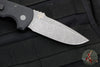 Protech Les George Rockeye Out The Side (OTS) Auto- Black Handle- Acid Wash Blade LG311