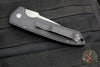 Protech Les George Rockeye Out The Side (OTS) Auto- Black Handle- Acid Wash Blade LG311