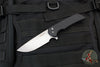 Protech Mordax Flipper- Black Handle with Stonewash Blade MX101