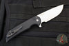 Protech Mordax Flipper- Black Handle with Stonewash Blade MX101