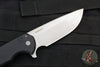 Protech Mordax Flipper- Black Handle with Stonewash Blade MX101