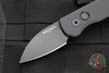 Protech Runt Out The Side (OTS) Auto Knife- Black Textured Handle- Black Wharncliffe Blade  R5106