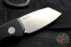 Protech Runt Black Handle Stonewash Reverse Tanto Blade Out The Side (OTS) Auto Knife R5201