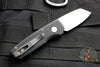 Protech Runt Out The Side (OTS) Auto Knife- Reverse Tanto- Black Textured Handle- Stonewash Blade R5205