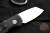 Protech Runt Out The Side (OTS) Auto Knife- Reverse Tanto- Black Textured Handle- Stonewash Blade R5205