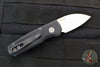 Protech Runt OTS Auto Knife- Wharncliffe- Black Handle- Stonewash Wharncliffe Magnacut Steel Blade  R5301
