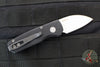 Protech Runt OTS Auto Knife- Wharncliffe- Black Textured Handle- Stonewash Magnacut Steel Blade  R5305