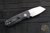 Protech Runt 5 OTS Auto Knife- Reverse Tanto- Black Handle- Stonewash Magnacut Steel Blade  R5401