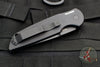 Protech TR-3 SWAT Tactical Response 3 Out The Side (OTS) Auto Knife- Black Grooved Handle- Black Blade- Black Hardware TR-3 SWAT