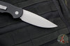 Protech TR-3 Tactical Response 3 Out The Side (OTS) Auto Knife-  Black Grooved Handle- Blasted Finished Blade TR-3
