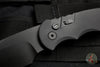 Protech Tactical Response 4 OTS Auto Black Handle Sterile Black DLC Plain Edge Tritium Button Inlay Knife TR-4.3 OPERATOR