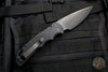Protech Tactical Response 4 OTS Auto Black Handle Sterile Black DLC Plain Edge Tritium Button Inlay Knife TR-4.3 OPERATOR