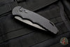 Protech Tactical Response 4 OTS Auto Black Handle Sterile Black DLC Plain Edge Tritium Button Inlay Knife TR-4.3 OPERATOR
