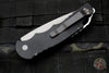Protech Tactical Response 4 Black Handle with Bruce Shaw Sterling Silver Skull Blasted Blade Auto Knife TR-4.59