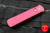 Protech Godson Out The Side Auto (OTS)- Red Handle- Bead Blast Blade 720-RED