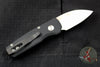Protech Runt Special Blade Show Black Smooth Body Mirror Wharncliffe Blade Out The Side (OTS) Auto Knife R5104