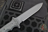 Chris Reeve Green Beret Fixed Blade- Black Canvas Micarta Handle- Black Plain Edge Magnacut Steel Blade GB7-1000
