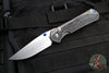 Chris Reeve Large Sebenza 31- Double Lug- Drop Point- Black Micarta Inlay L31-1200-001 DL in CPM Magnacut
