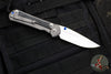 Chris Reeve Large Sebenza 31- Double Lug- Drop Point- Black Micarta Inlay L31-1200-001 DL in CPM Magnacut