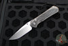 Chris Reeve Small Sebenza 31- Drop Point-  Black Micarta Inlay- Stonewash Magnacut Blade S31-1200