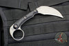 RMJ Korbin Karambit Fixed Blade EDC Knife- Black G-10 Handle