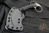 RMJ Korbin Karambit Fixed Blade EDC Knife- Black G-10 Handle