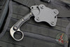 RMJ Korbin Karambit Fixed Blade EDC Knife- Black G-10 Handle