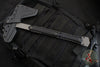 RMJ Tactical Tomahawk- Ragnarok 14- Tungsten Finished- Black Handle 14" Overall