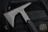 RMJ Tactical Tomahawk- Ragnarok 14- Tungsten Finished- Black Handle 14" Overall