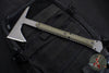 RMJ Tactical Tomahawk- Ragnarok 14- Dirty Olive Green Handle 14" Overall