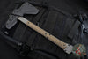 RMJ Tactical Tomahawk- Ragnarok 14- Hyena Brown Handle 14" Overall