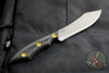 RMJ Tactical- Ratatosk Fixed Blade Knife- Carbon Fiber Scale- Cobalt Finished Blade