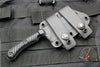 RMJ Tactical Jackdaw small EDC Knife Black G-10 Handle