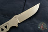 Spartan Blades Formido Fixed Blade FDE and Tan Kydex Sheath