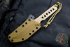 Spartan Blades Formido Fixed Blade FDE and Tan Kydex Sheath