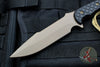 Spartan Blades Horkos Fixed Blade- Black Handle- FDE Handle Scale- Tan Molle Sheath