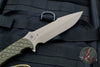 Spartan Blades Horkos Fixed Blade FDE with OD Green Handle and Tan Molle Sheath