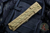 Spartan Blades Horkos Fixed Blade FDE with OD Green Handle and Tan Molle Sheath
